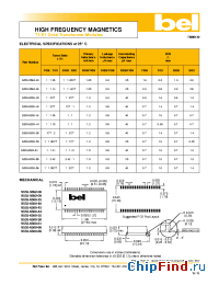 Datasheet S553-5692-09 manufacturer BEL Fuse